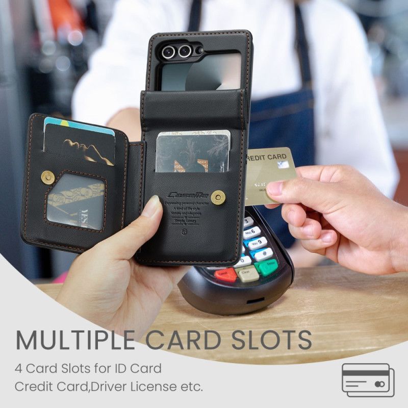 Coque Samsung Galaxy Z Flip 7 FE Protection RFID 5 Porte-Cartes