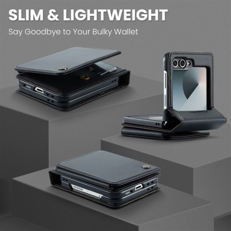 Coque Samsung Galaxy Z Flip 7 FE Protection RFID 5 Porte-Cartes