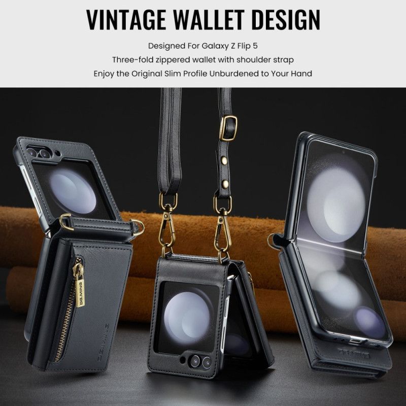 Coque Samsung Galaxy Z Flip Bandoulière DG.MING