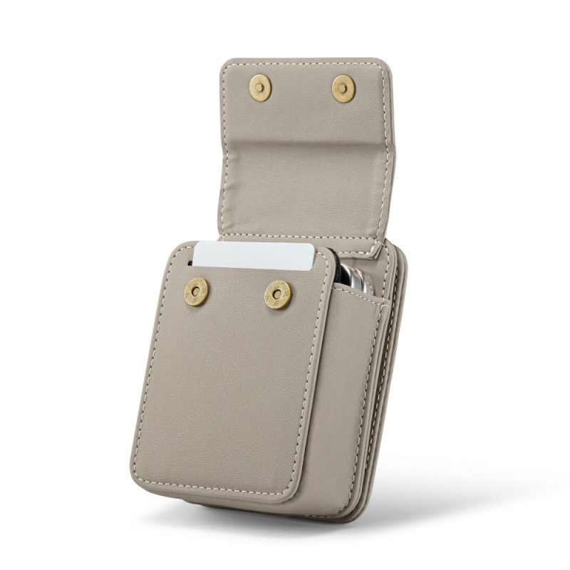 Étui Portefeuille RFID pour Samsung Galaxy Z Flip Bandoulière