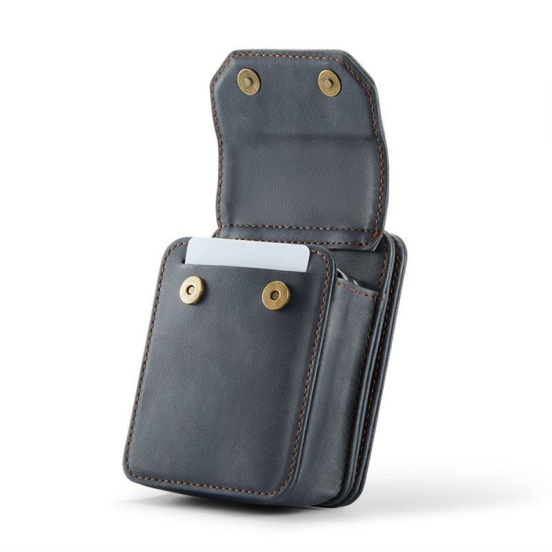 Étui Samsung Galaxy Z Flip Style Sacoche Protection RFID et Bandoulière