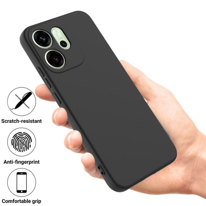 Coque Oppo Reno 14 F 5G Silicone Liquide à Lanière