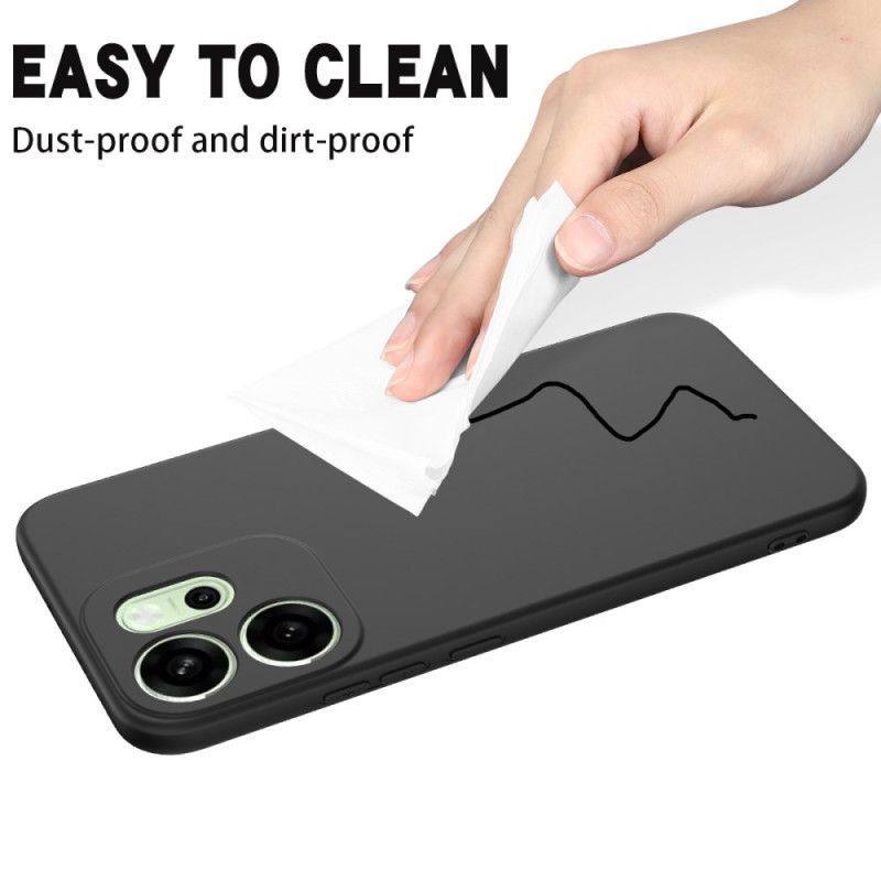 Coque Oppo Reno 14 F 5G Silicone Liquide à Lanière