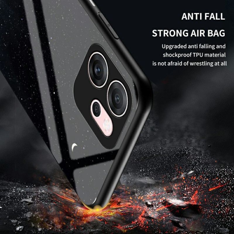 Coque Oppo Reno 14 F 5G Verre Trempé Ciel