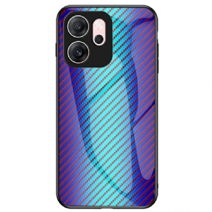 Coque Oppo Reno 14 F 5G Verre Trempé Fibre Carbone