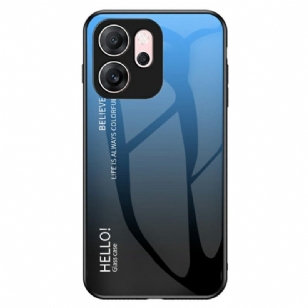 Coque Oppo Reno 14 F 5G Verre Trempé Hello