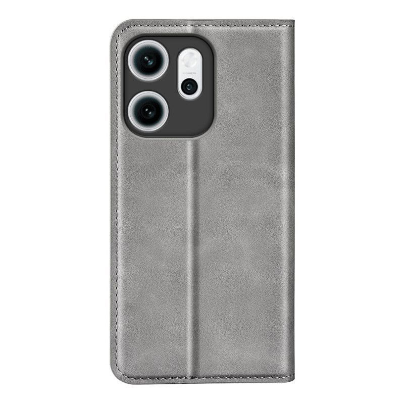 Flip Cover Oppo Reno 14 F 5G Style Cuir