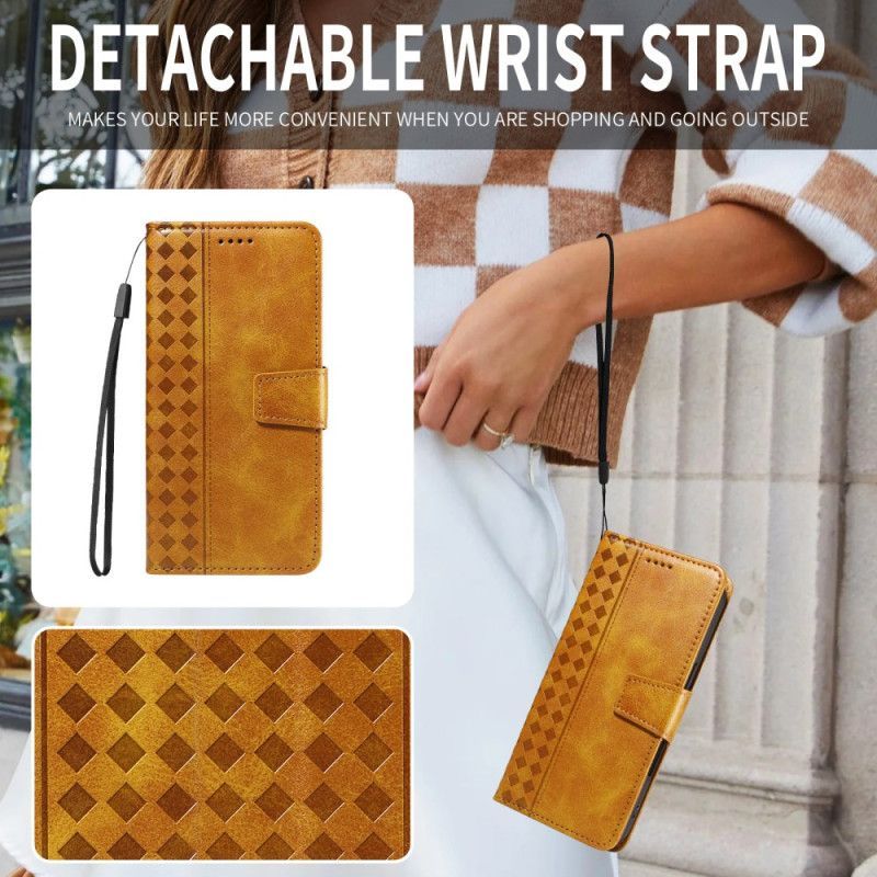 Housse Oppo Reno 14 5G / 14F 5G Frise Losanges