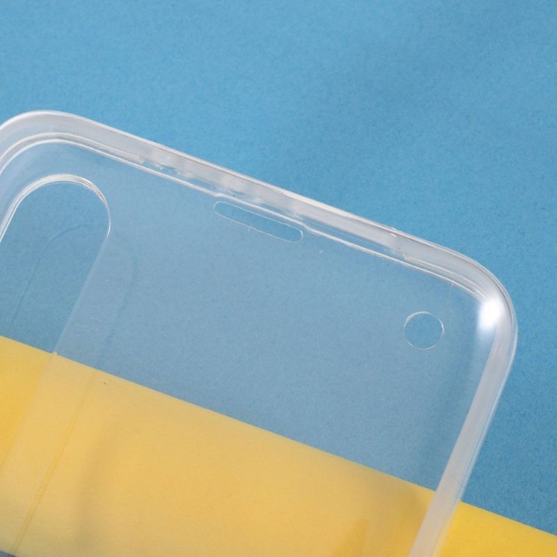 Coque Xiaomi Mi 10 transparente intégrale 2 pièces