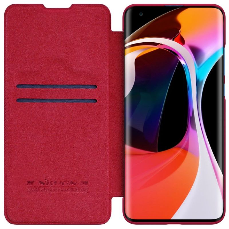 Qin Series - Housse Xiaomi Mi 10 / Mi 10 Pro NILLKIN simili cuir