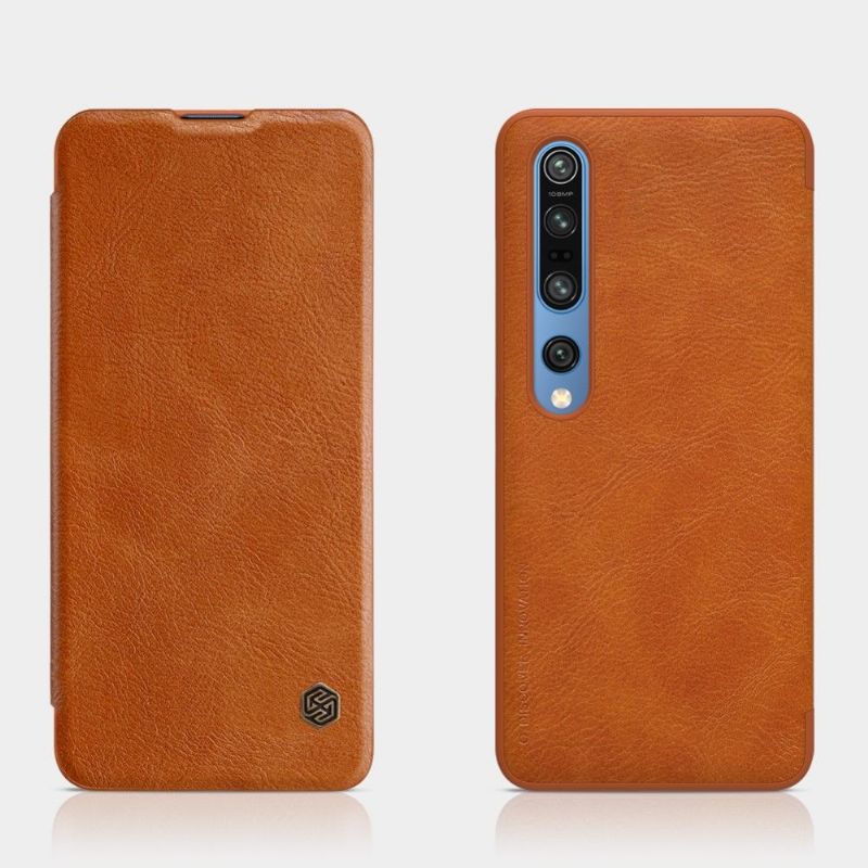 Qin Series - Housse Xiaomi Mi 10 / Mi 10 Pro NILLKIN simili cuir
