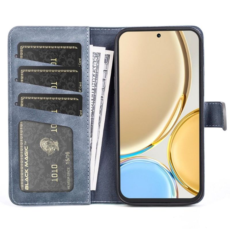 Housse Honor Magic 4 Lite 5G Stand Folio Bicolore