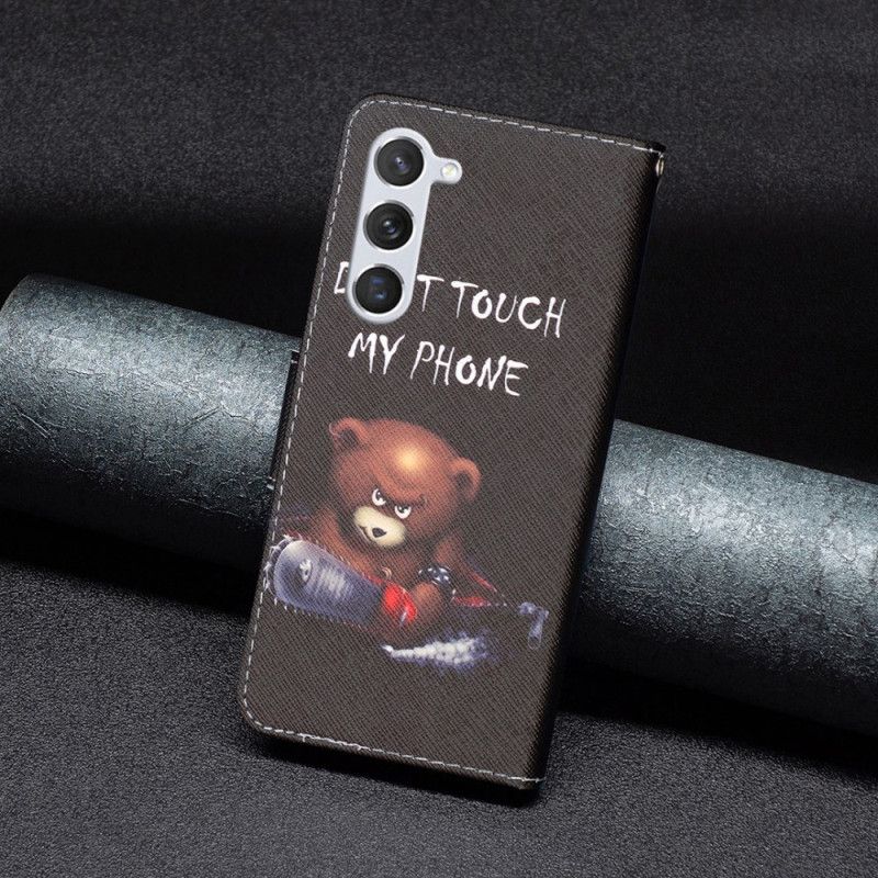 Étui Portefeuille Motif Ours pour Samsung Galaxy S24