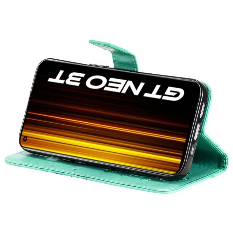 Housse Realme GT Neo 3T / Neo 2 Papillons fonction support