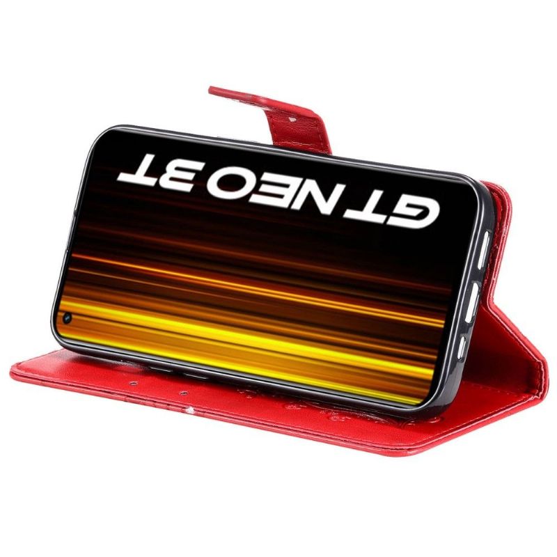 Housse Realme GT Neo 3T / Neo 2 Papillons fonction support