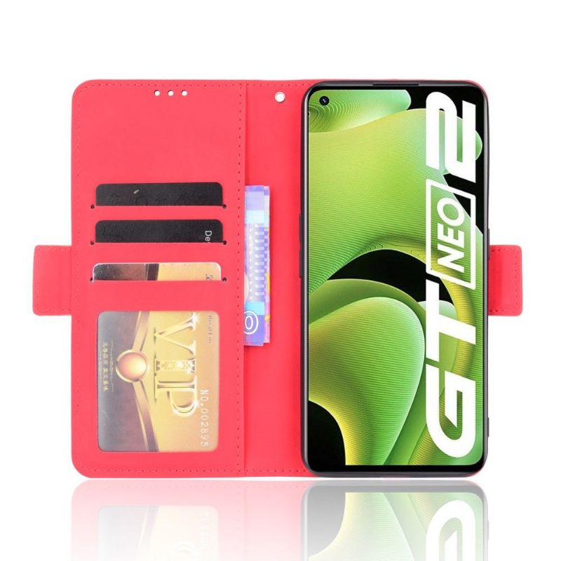 Housse Realme GT Neo 3T / Neo 2 Premium avec Porte Cartes