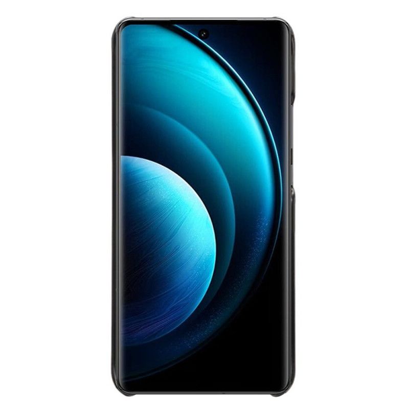 Coque Vivo X100 Pro Effet Cuir