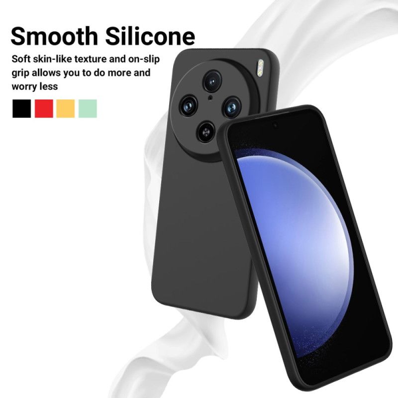 Coque Vivo X100 Pro Silicone Liquide à Lanière