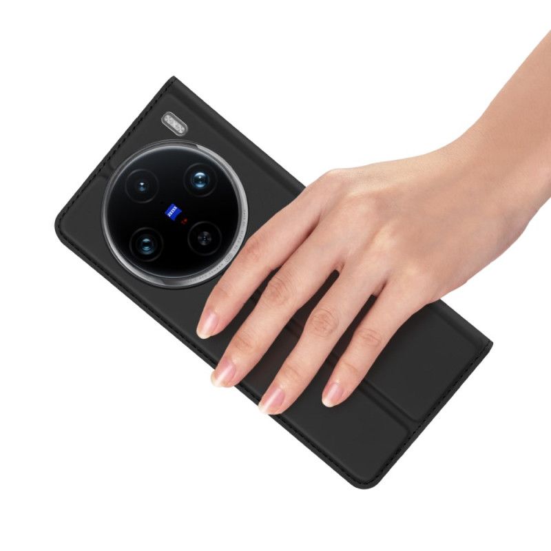 Flip Cover Vivo X100 Pro Skin Pro Series DUX DUCIS