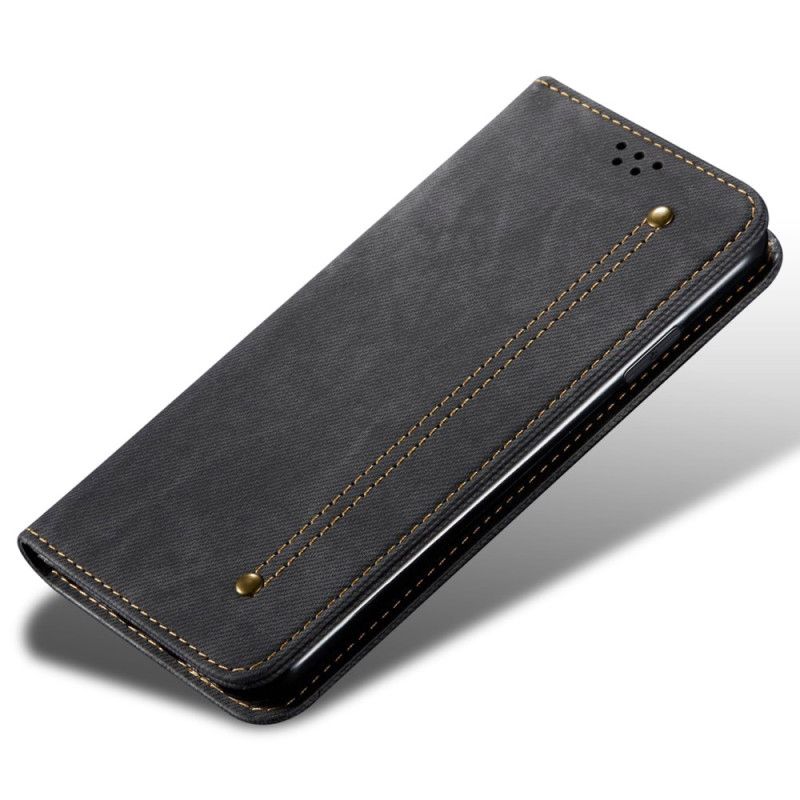 Flip Cover Vivo X100 Pro Texture Jeans