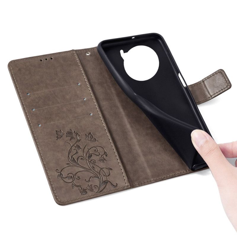 Housse Vivo X100 Pro Florale à Lanière