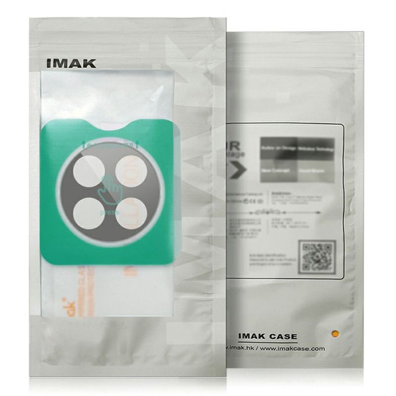 Lentille de Protection en Verre Trempé pour Vivo X100 Pro Cadre d'Auto-Positionnement (Version Noire)