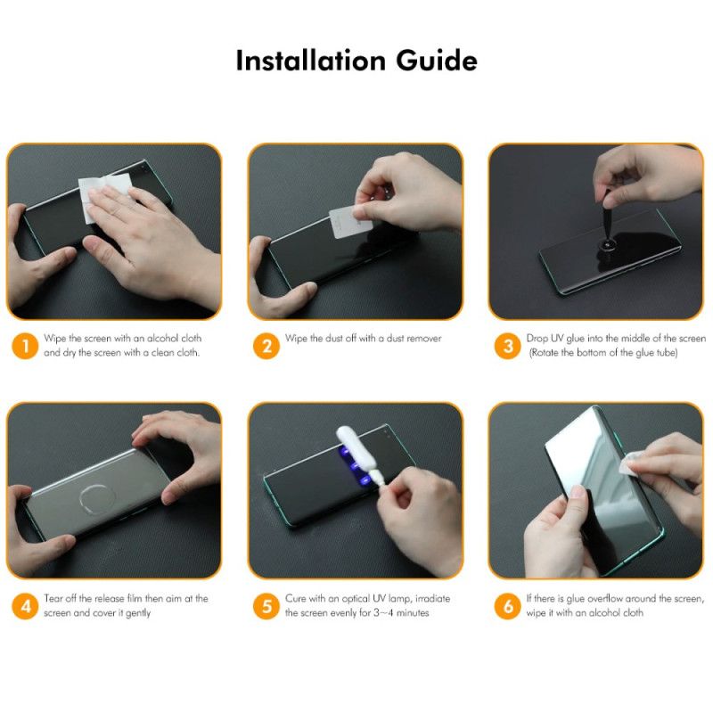 Protection en Verre Trempé pour Écran Vivo X100 Pro