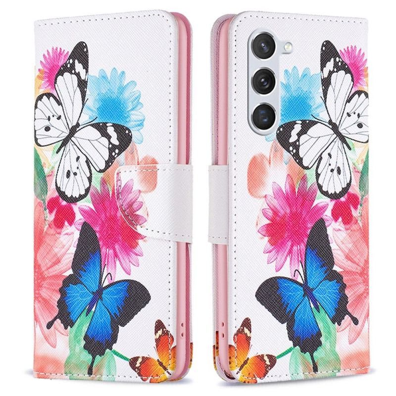 Housse Samsung Galaxy S23 5G Papillons