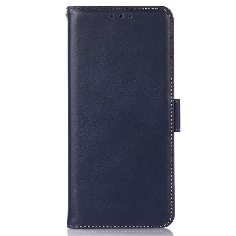 Housse Samsung Galaxy S23 5G Véritable Cuir Fonction RFID