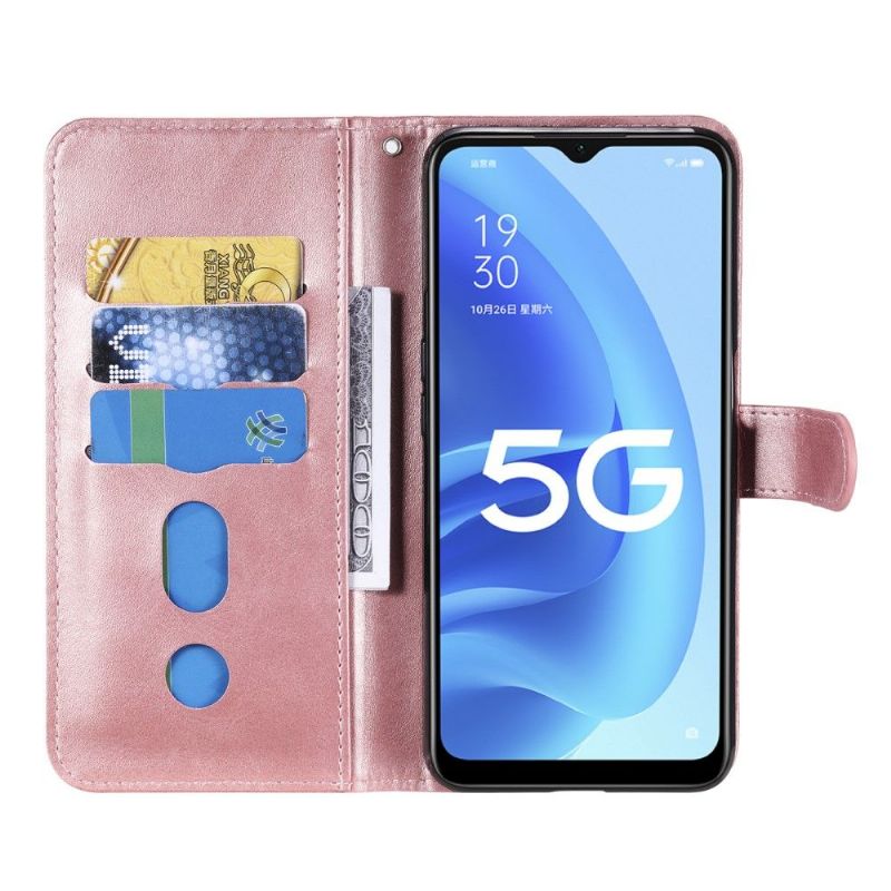 Housse Oppo A16 / A16s Éléna Portefeuille