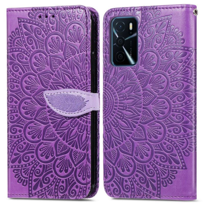 Housse Oppo A16 / A16s Mandala Leaf