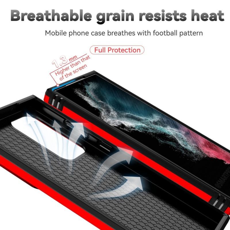 Coque Samsung Galaxy S23 5G Ultra Protège Appareil Photo et Support