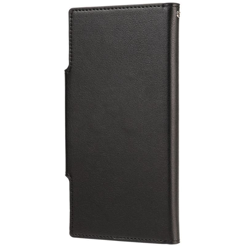 Housse Samsung Galaxy S23 5G Coque Détachable Fermoir Argenté