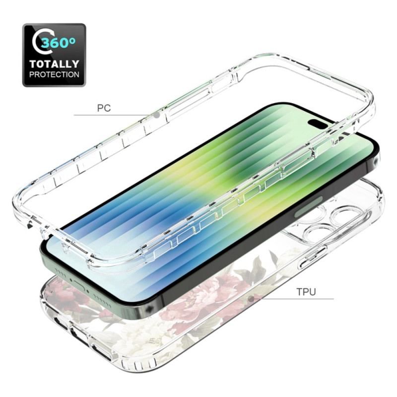 Coque iPhone 14 Pro Max Renforcée Florale