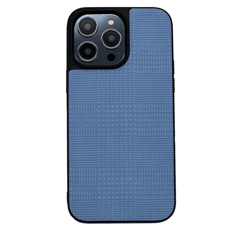Coque iPhone 14 Pro Max Simili Cuir Croisé