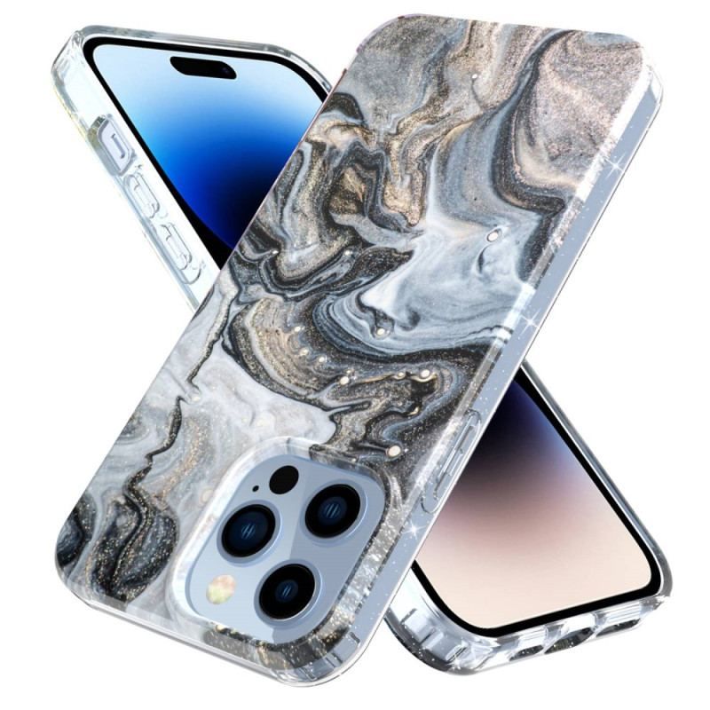 Coque iPhone 14 Pro Max Unique Marbre