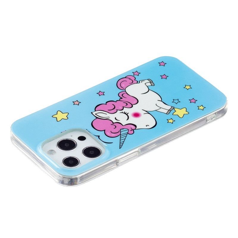 Coque iPhone 15 Pro Fluorescente Licorne