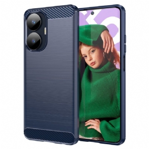 Coque Realme C55 Fibre Carbone Brossée