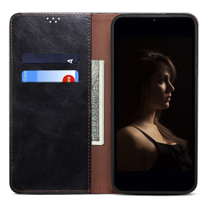 Flip Cover Realme C55 Simili Cuir Ciré