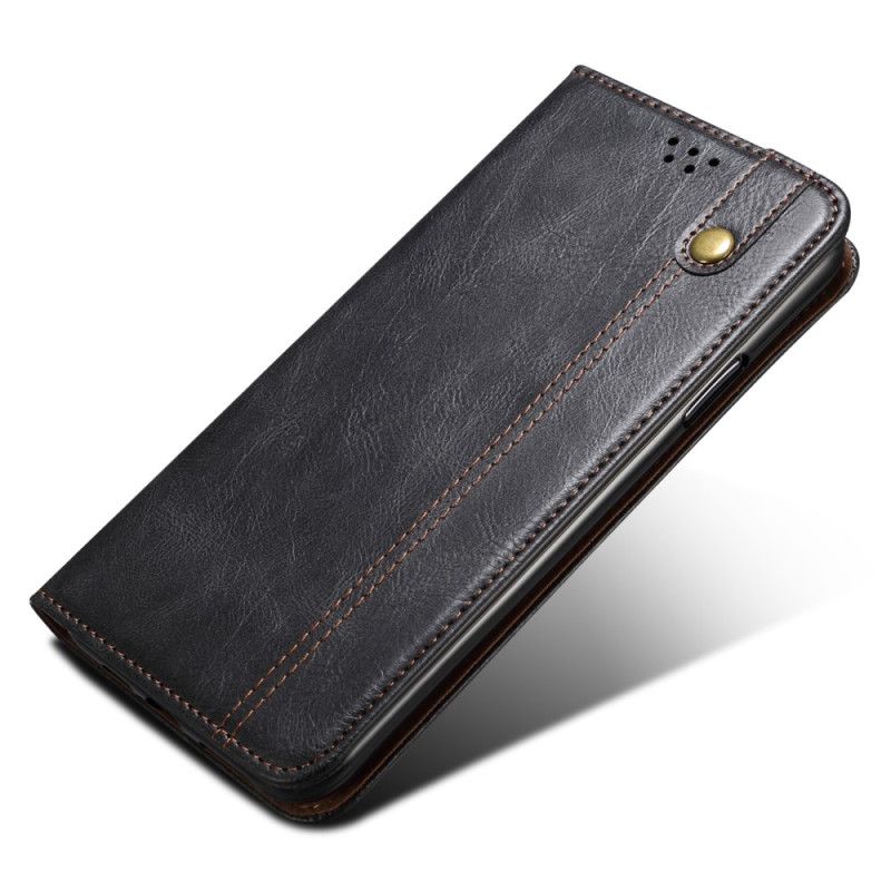Flip Cover Realme C55 Simili Cuir Ciré