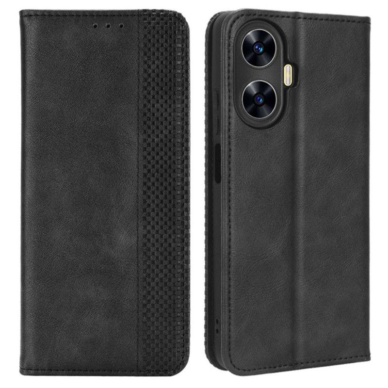 Flip Cover Realme C55 Style Rétro