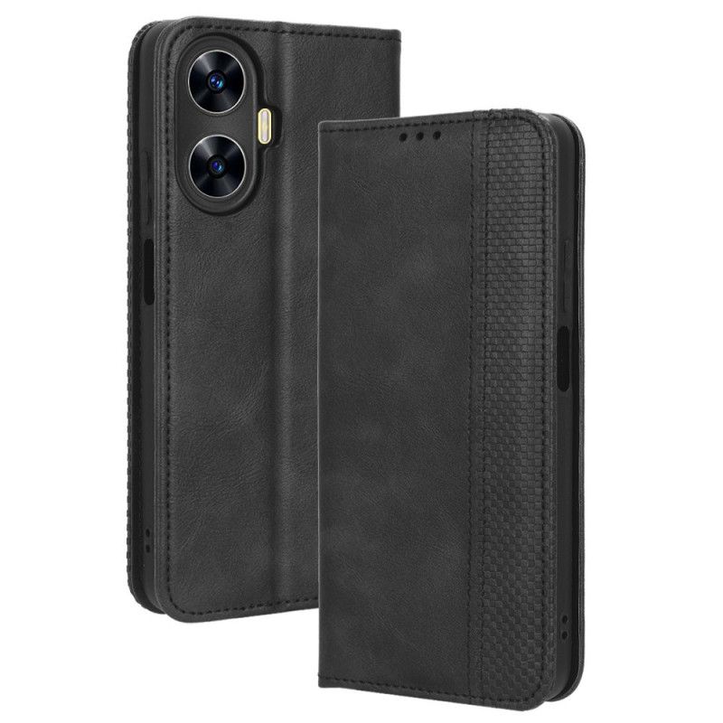 Flip Cover Realme C55 Style Rétro