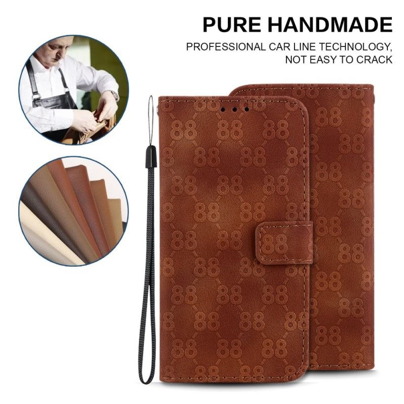 Housse Realme C55 Design 88 à Lanière