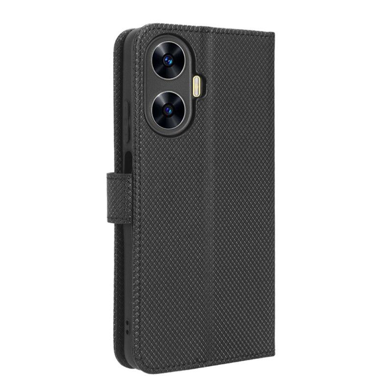 Housse Realme C55 Design Texturé à Lanière