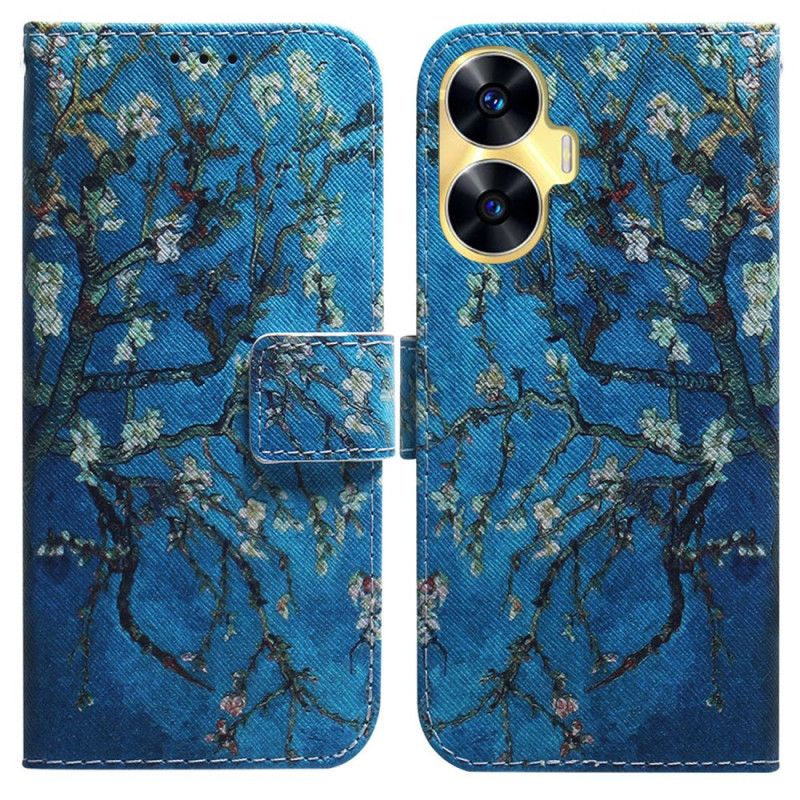 Housse Realme C55 Fleurs d'Abricot