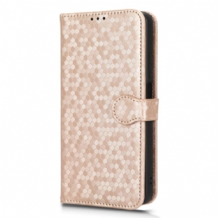 Housse Realme C55 Points Brillants à Lanière