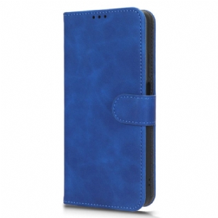 Housse Realme C55 Style Daim avec Lanière