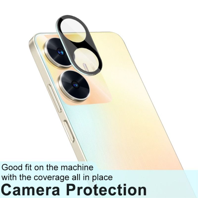 Lentille de Protection en Verre Trempé pour Realme C55 (Version Noire)
