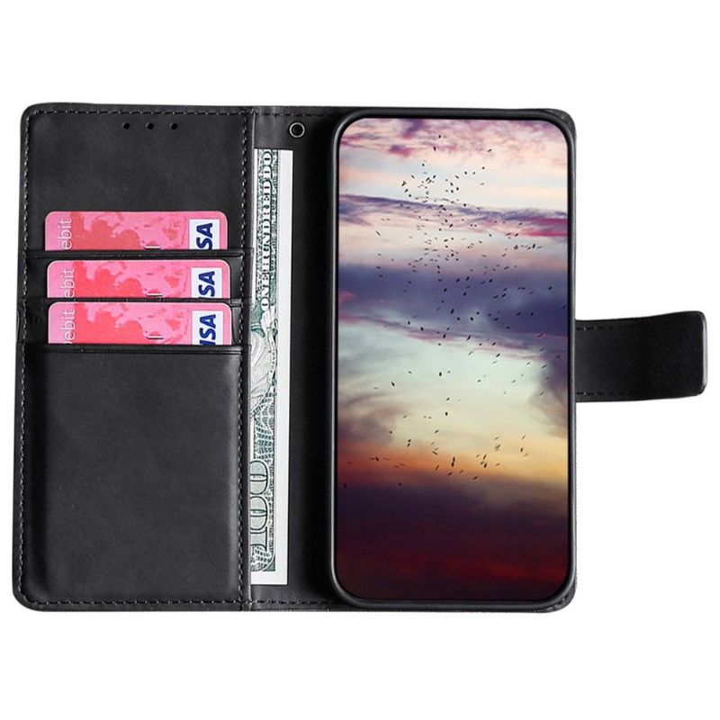 Housse Sony Xperia 10 IV ANA simili cuir effet peau croco