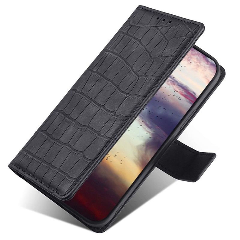 Housse Sony Xperia 10 IV ANA simili cuir effet peau croco